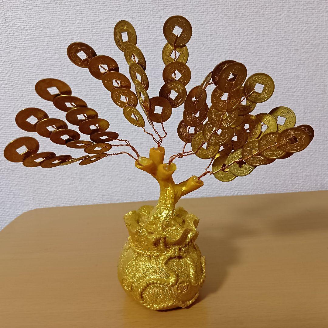 金のなる木 縁起物　インテリア置物 招福 お祝い 風水 財産運向上 招福開運