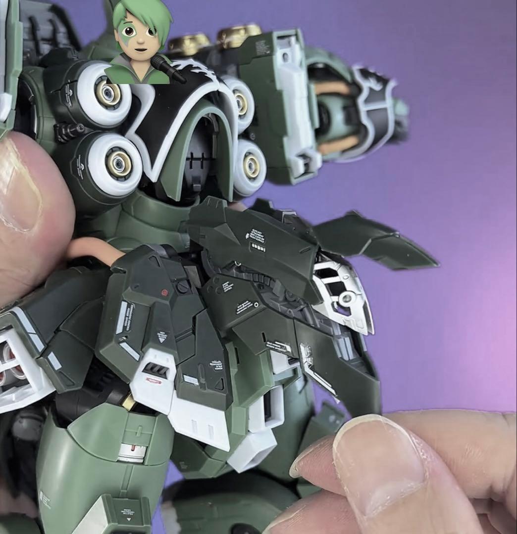 1/100 オシリスの翼 クシャトリヤ LED発光ユニット付属 MGEX級海外製