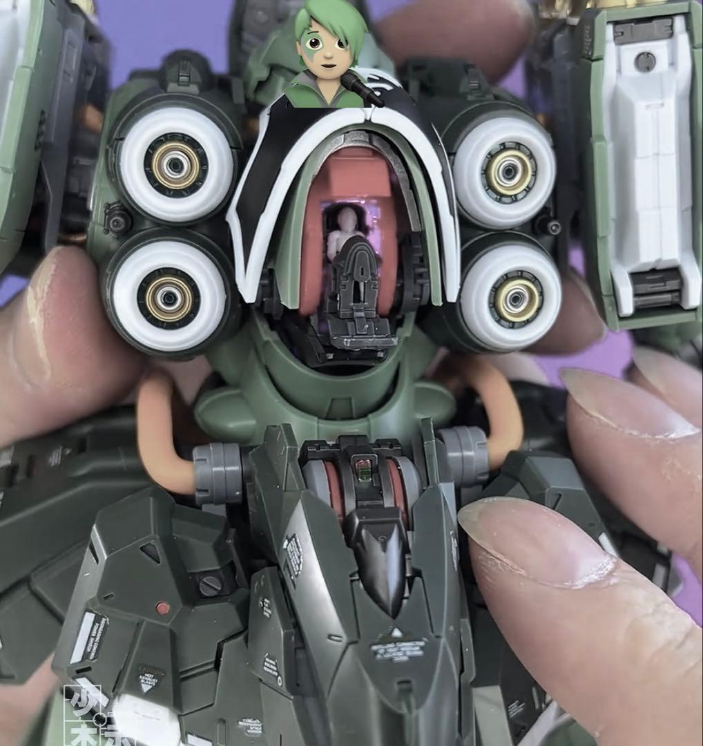 1/100 オシリスの翼 クシャトリヤ LED発光ユニット付属 MGEX級海外製