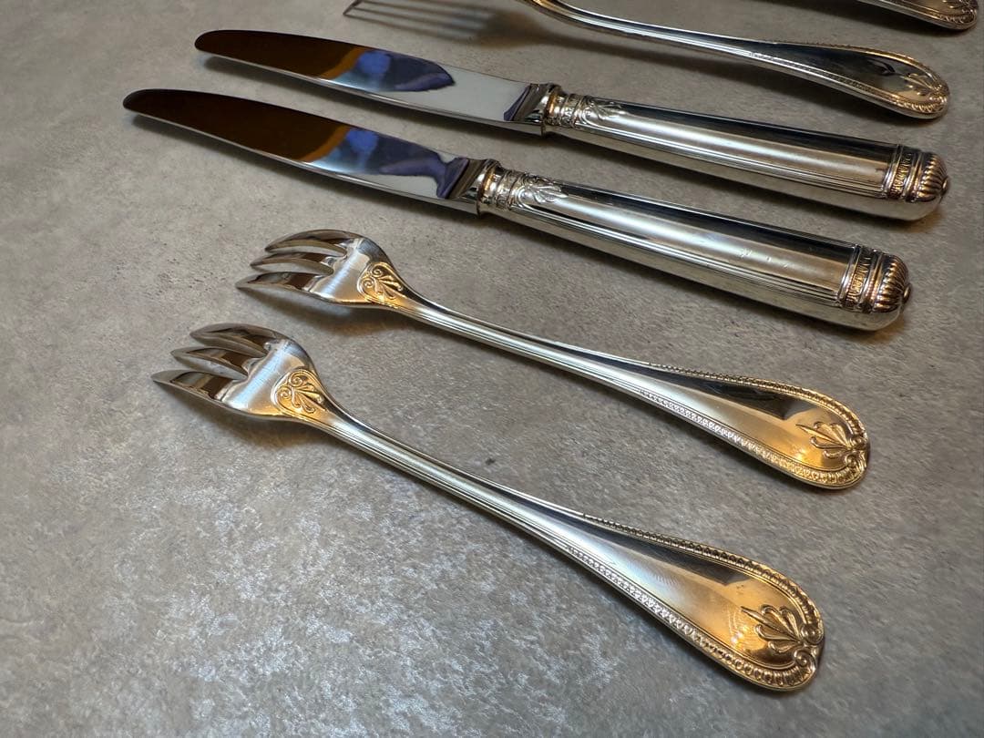 Christofle Malmaisonカトラリーセット 8点①