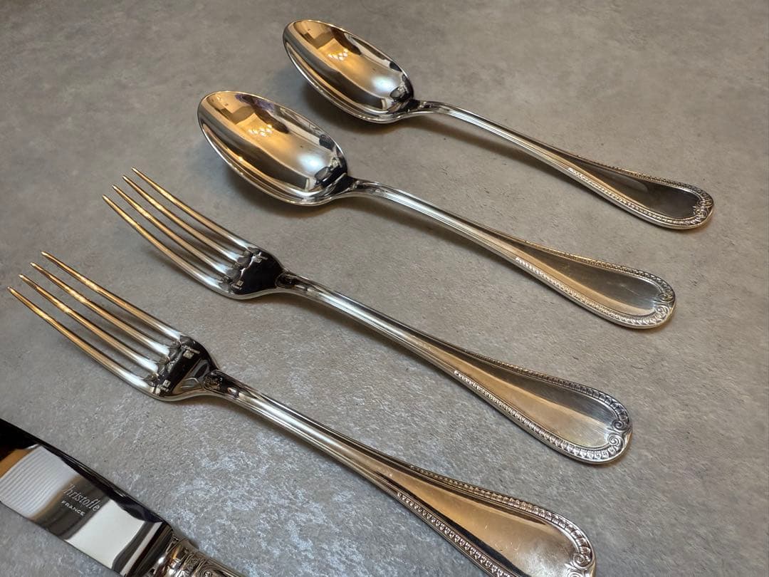 Christofle Malmaisonカトラリーセット 8点①