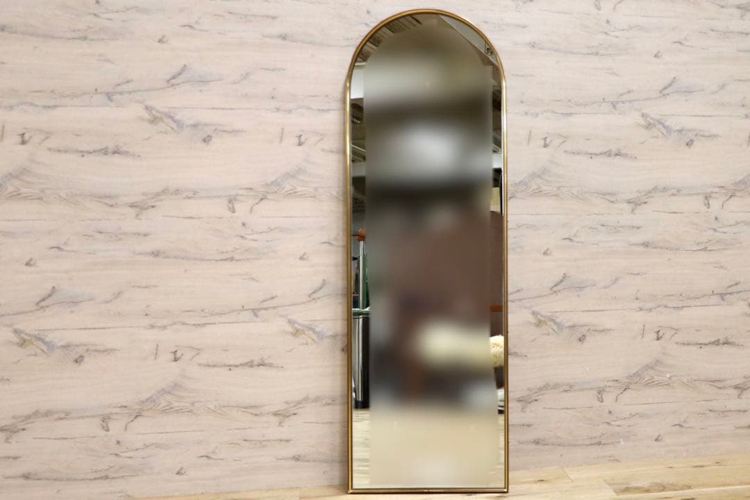 GMGS313○イタリアモダン ウォールミラー 鏡 ミラー 壁掛け 姿見 シン