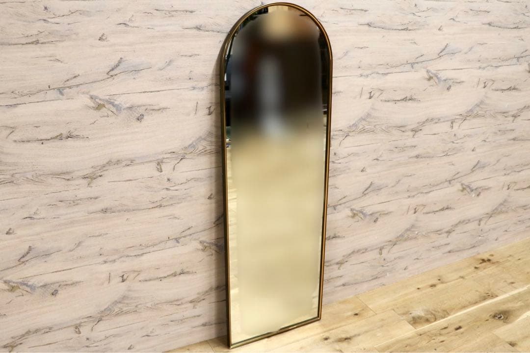 GMGS313○イタリアモダン ウォールミラー 鏡 ミラー 壁掛け 姿見 シン