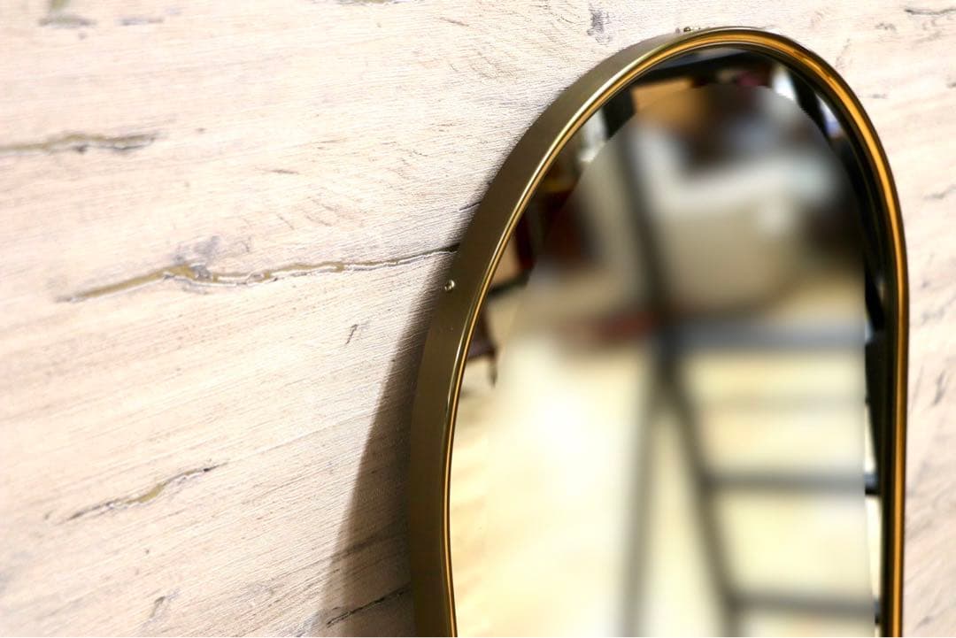 GMGS313○イタリアモダン ウォールミラー 鏡 ミラー 壁掛け 姿見 シン