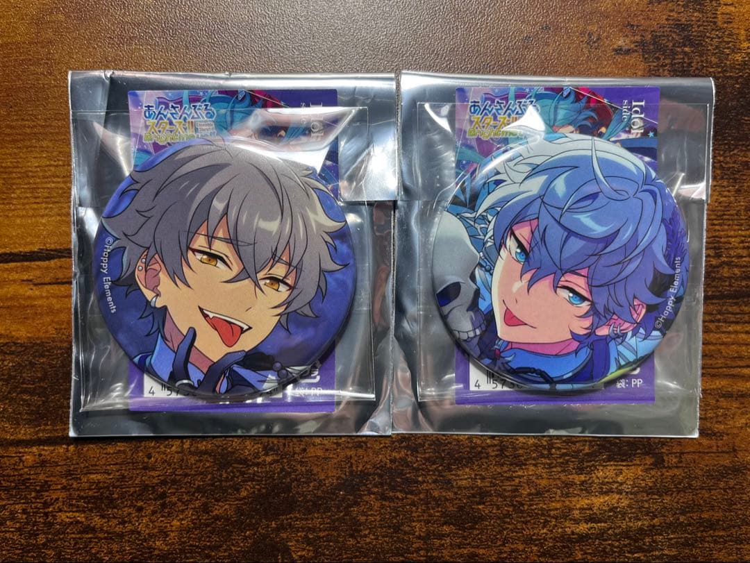 あんスタ 大神晃牙 瀬名泉 コレ缶バッジ - メルカリ