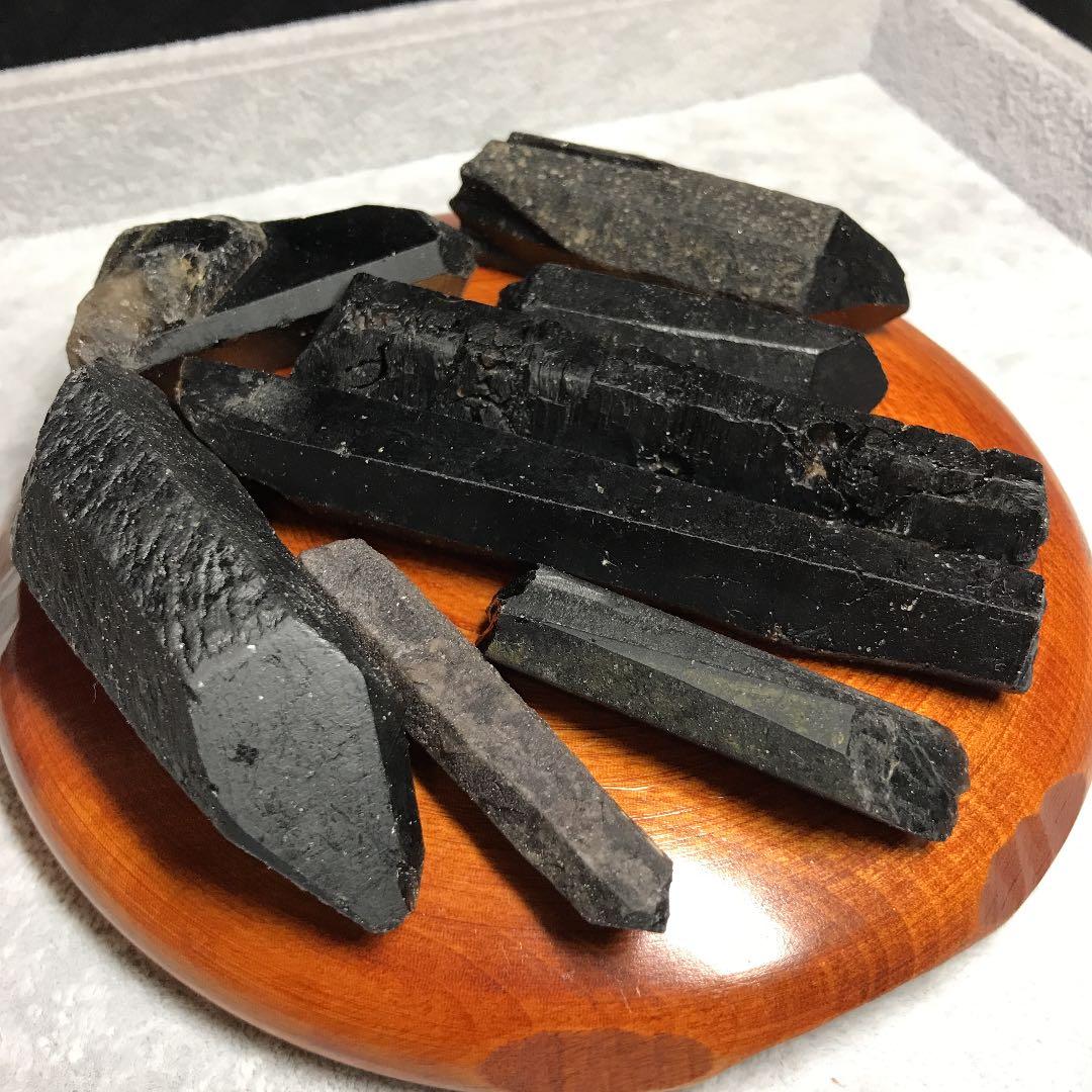 300★特選ご奉仕★最強の魔除け☆破邪の石【山東省産天然黒水晶モリオン原石】❤️