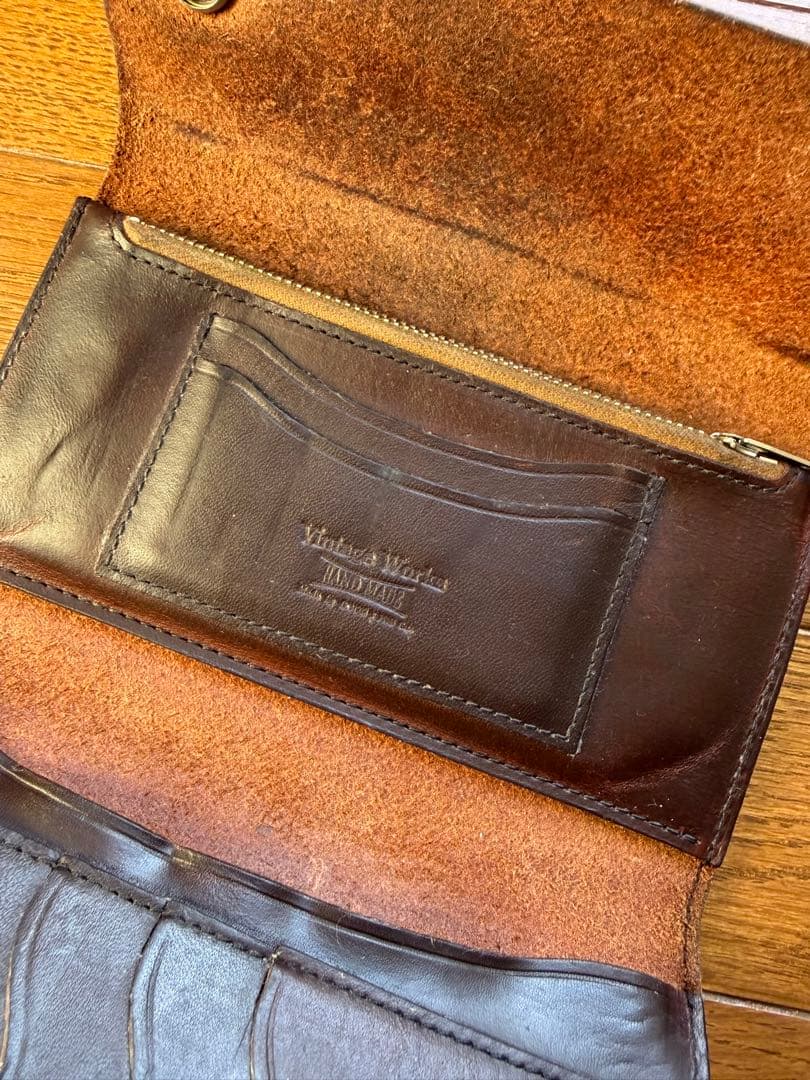 ヴィンテージワークス ハンドメイドレザーロングウォレット 財布