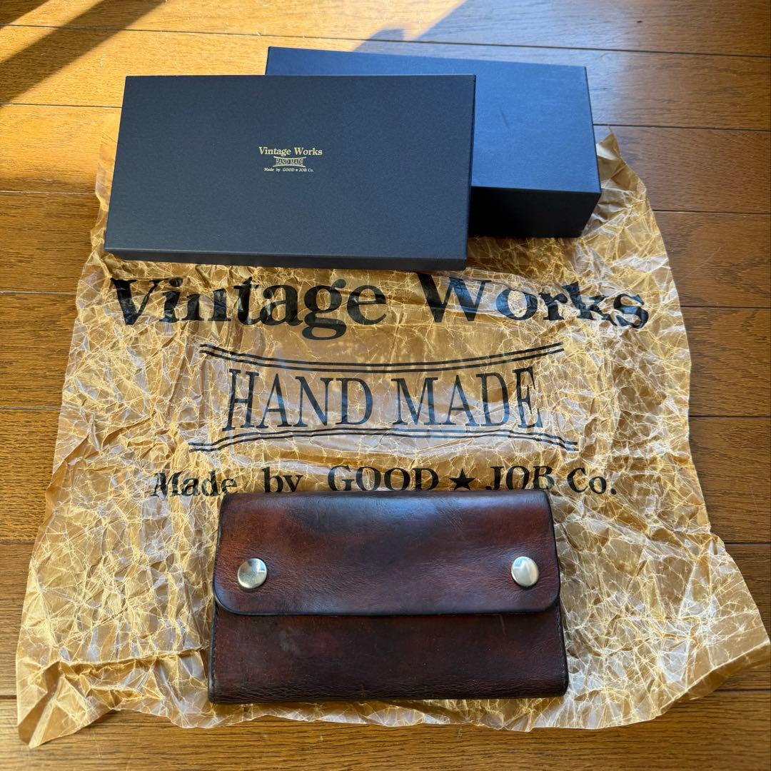 ヴィンテージワークス ハンドメイドレザーロングウォレット 財布