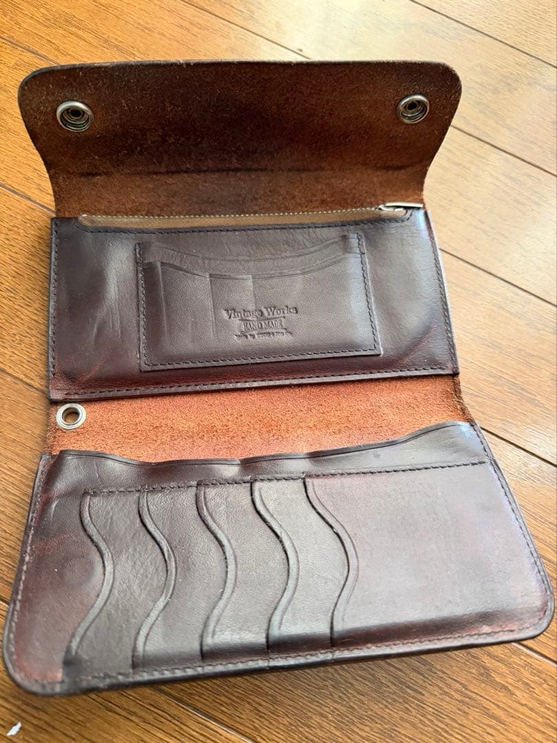 ヴィンテージワークス ハンドメイドレザーロングウォレット 財布