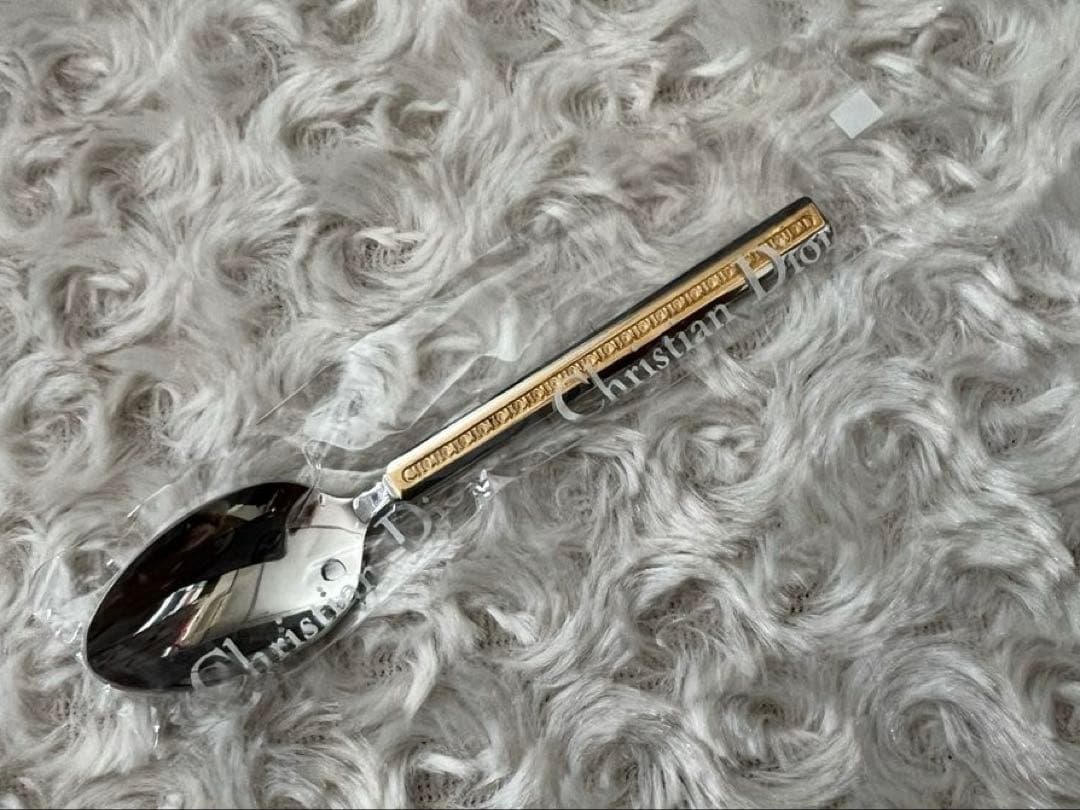 ディオール　カトラリーセット　金彩　スプーンセット〈５本セット〉