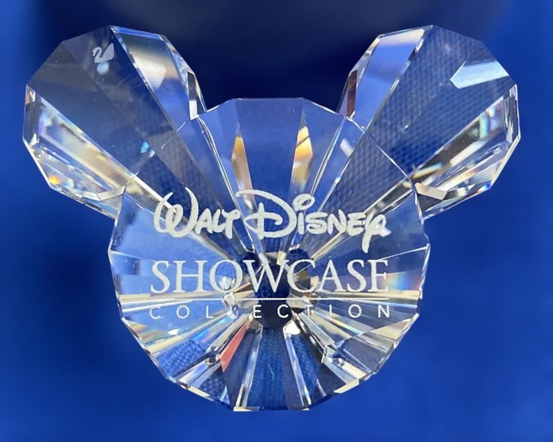 【希少】ミッキーデザインクリスタル（SWAROVSKI）