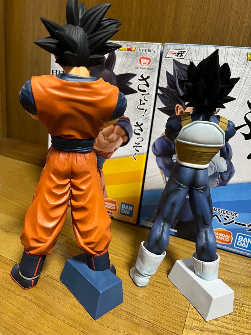 ドラゴンボール一番くじ　ストロングチェインズ　孫悟空・ベジータ　セット