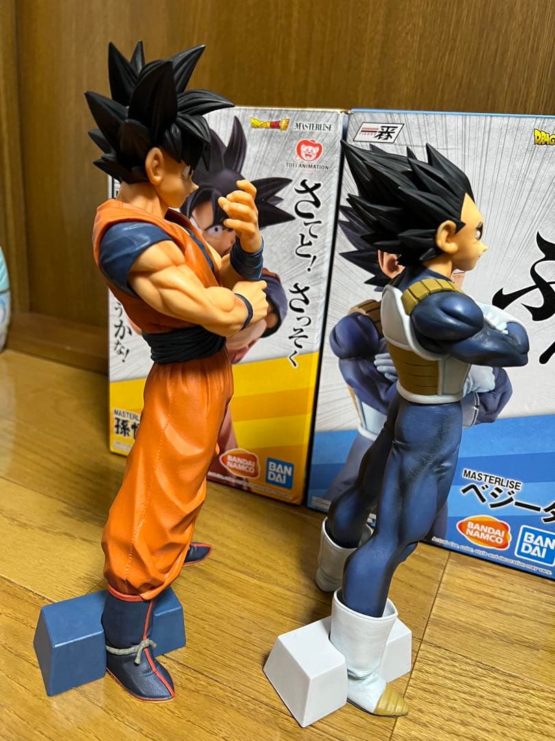 ドラゴンボール一番くじ　ストロングチェインズ　孫悟空・ベジータ　セット