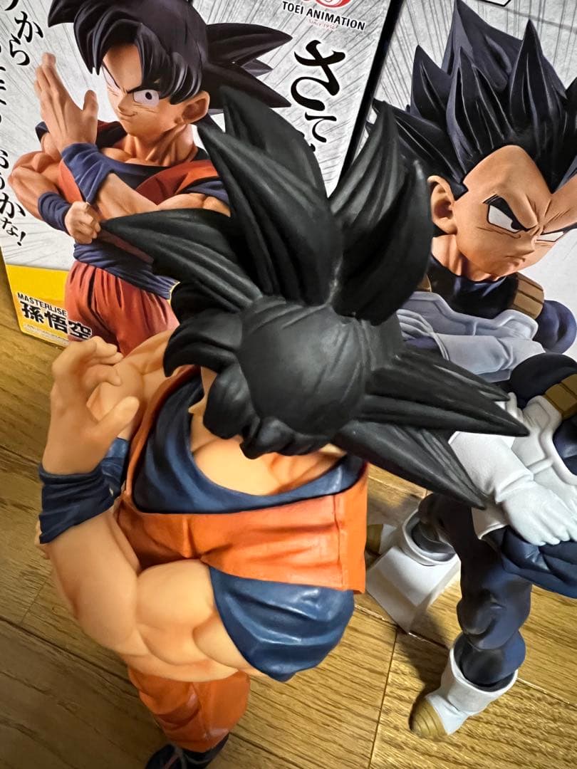 ドラゴンボール一番くじ　ストロングチェインズ　孫悟空・ベジータ　セット