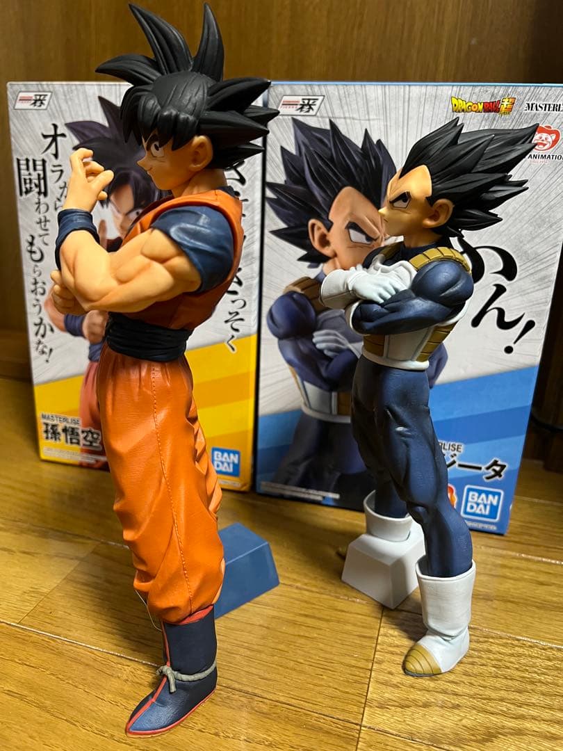 ドラゴンボール一番くじ　ストロングチェインズ　孫悟空・ベジータ　セット