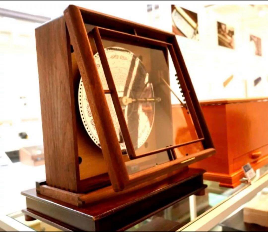 45弁 縦置き型ディスクオルゴール(本体)オーダーメイドディスク5枚付