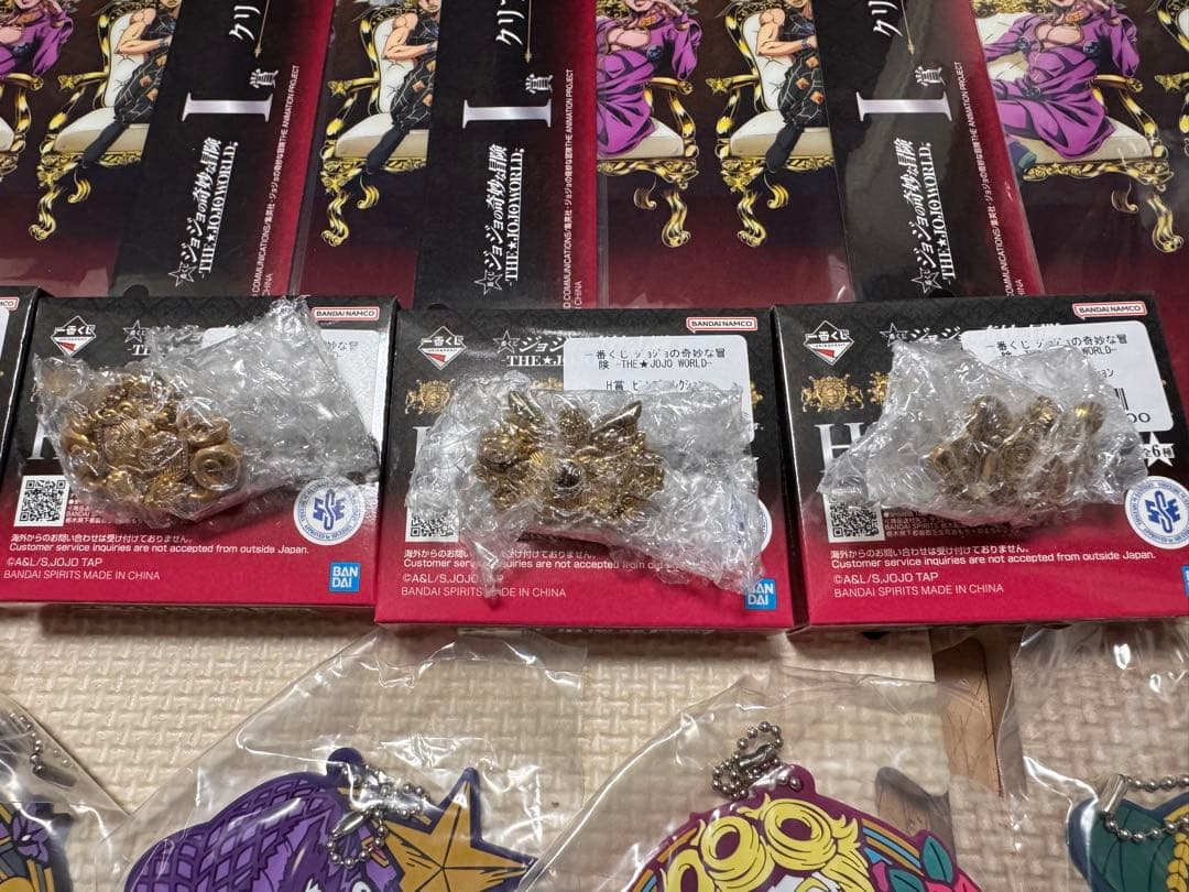 一番くじ ジョジョ -THE★JOJO WORLD- フィギュアコンプリートほか