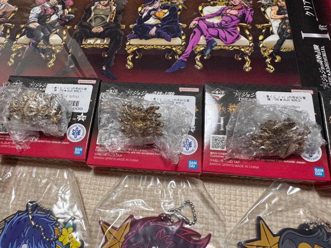 一番くじ ジョジョ -THE★JOJO WORLD- フィギュアコンプリートほか