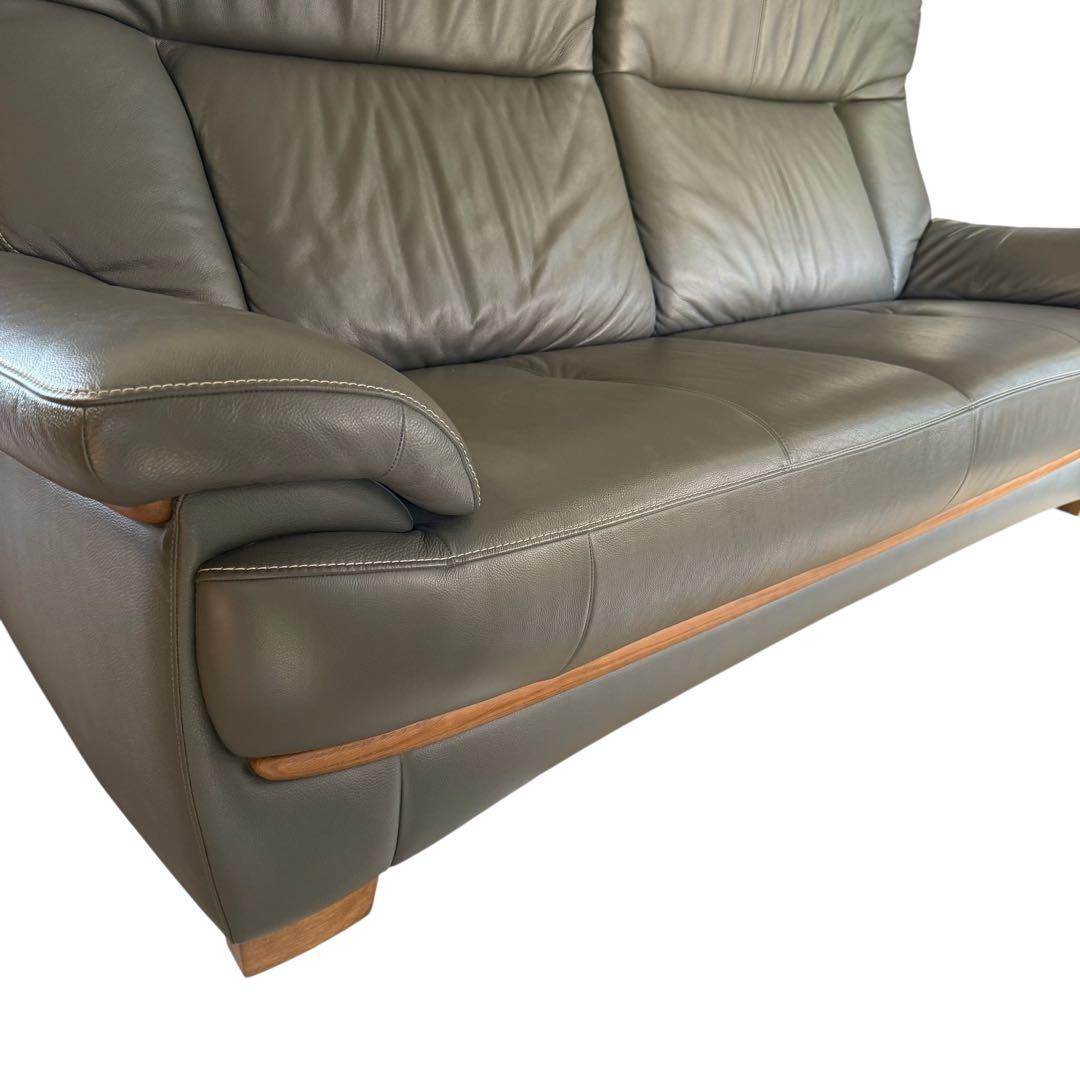 ①ソファ本体＊セット販売のみ　HR809 【美品　廃盤カラー】カリモク