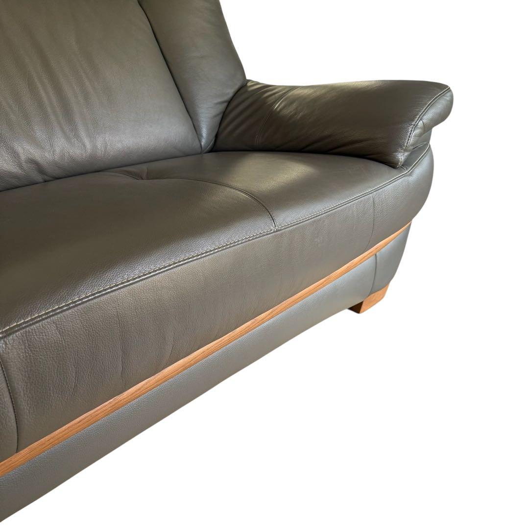 ①ソファ本体＊セット販売のみ　HR809 【美品　廃盤カラー】カリモク