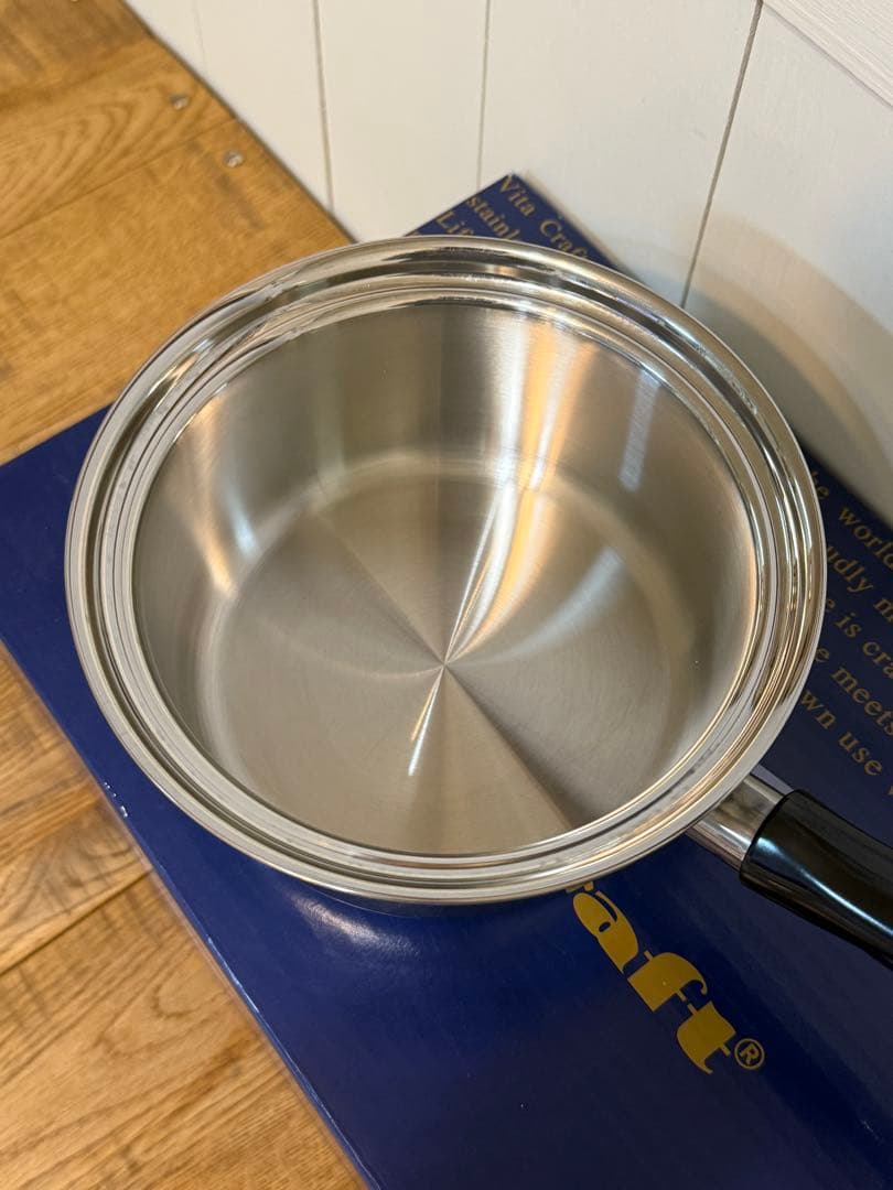 新品 ビタクラフト ヘキサプライ 片手鍋 1.2L NO.6113