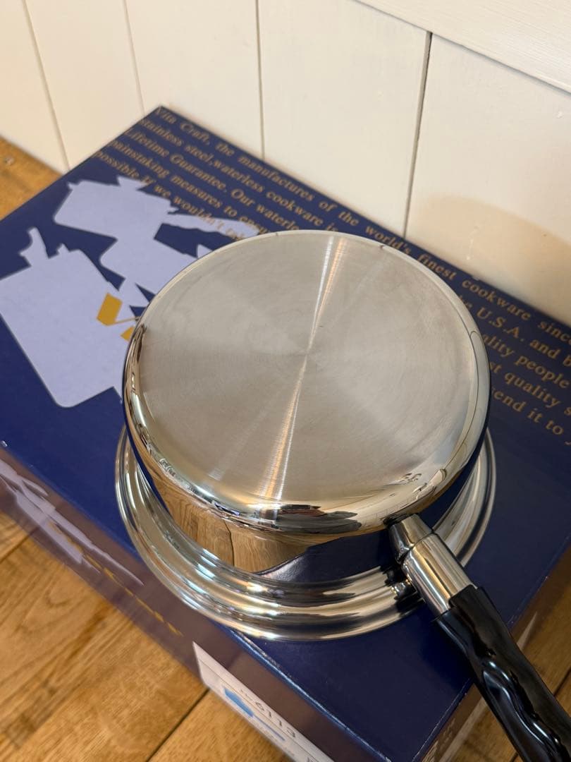 新品 ビタクラフト ヘキサプライ 片手鍋 1.2L NO.6113