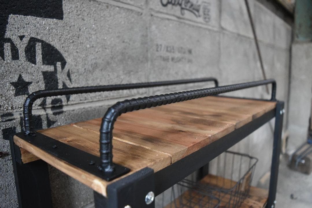 【かごつき】 男前インテリア　アイアンバーラック　植物　インダストリアル　602