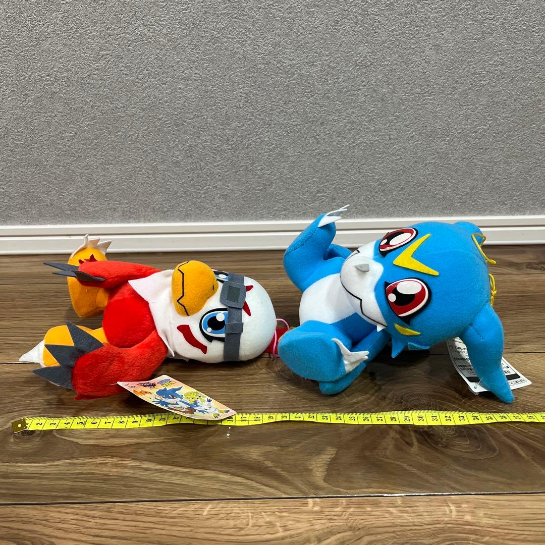 デジモンアドベンチャー02 2000年 レトロ ぬいぐるみ ブイモン