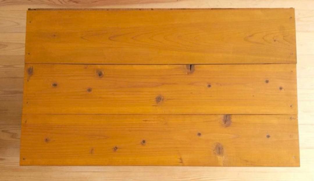 ガラス棚　木製　収納棚　引き戸　古道具　古家具　アンティーク