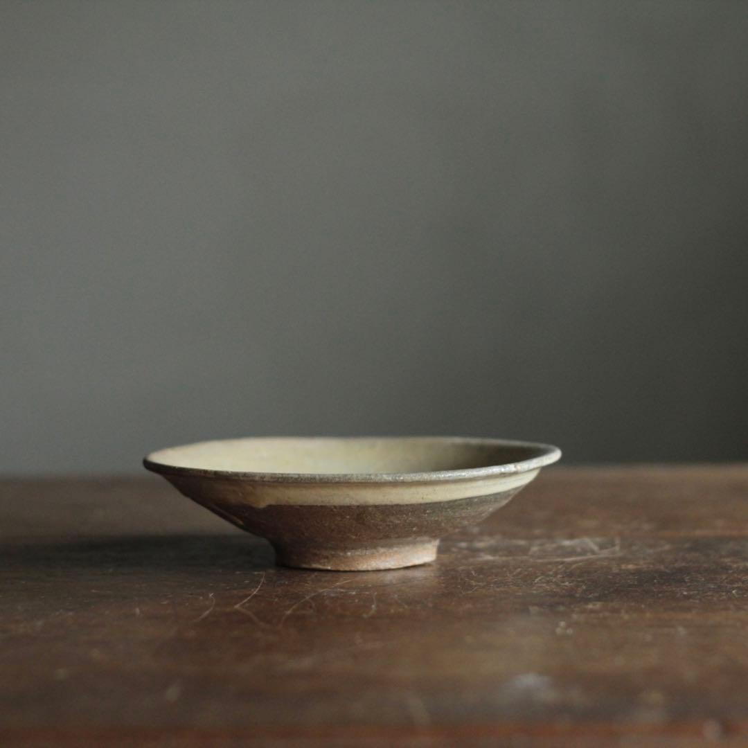 李朝 無地刷毛目 平茶碗 平盃 酒器 小皿 茶道具 朝鮮美術 古美術 古道具