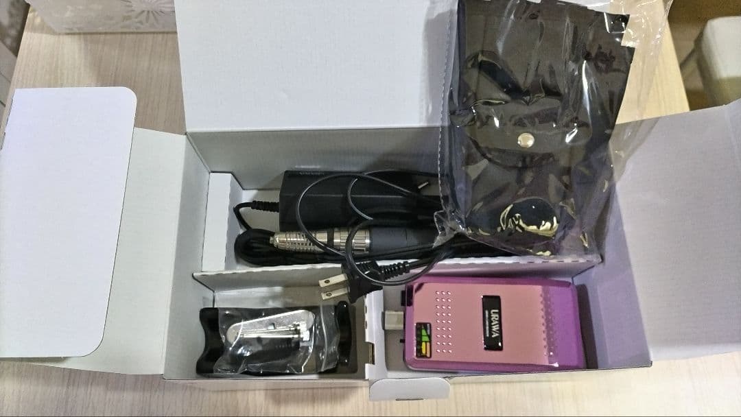 ★新品★ ウラワ G3 ネイルマシン メタルピンク希少カラー正規品