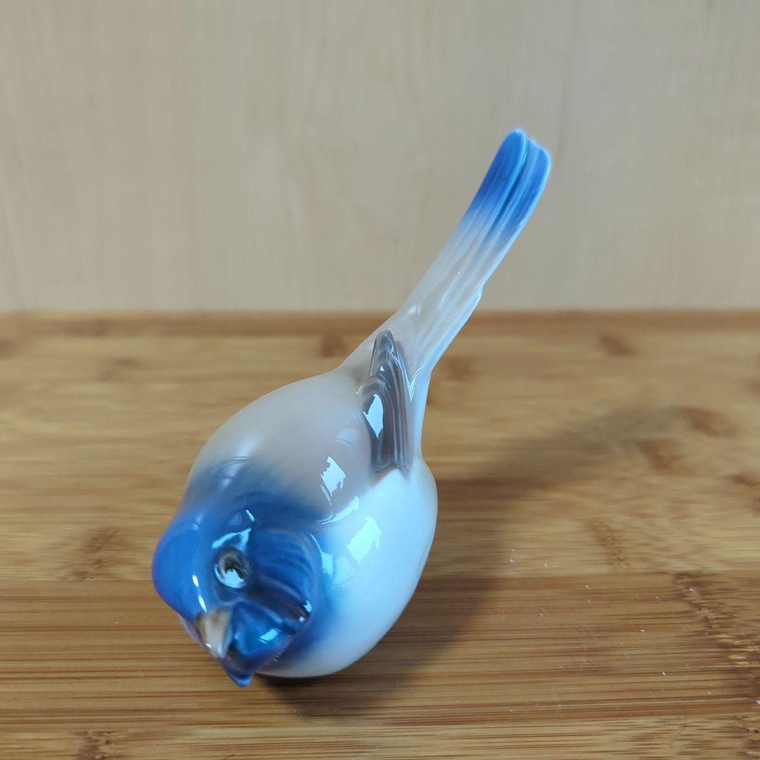 【美品】ロイヤルコペンハーゲン・B&G／青い鳥♪シジュウカラ