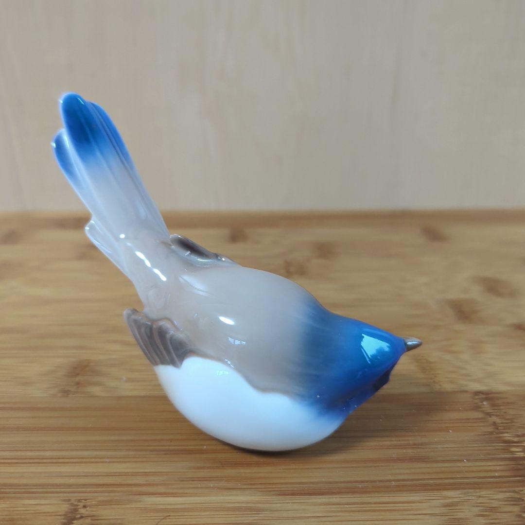 【美品】ロイヤルコペンハーゲン・B&G／青い鳥♪シジュウカラ
