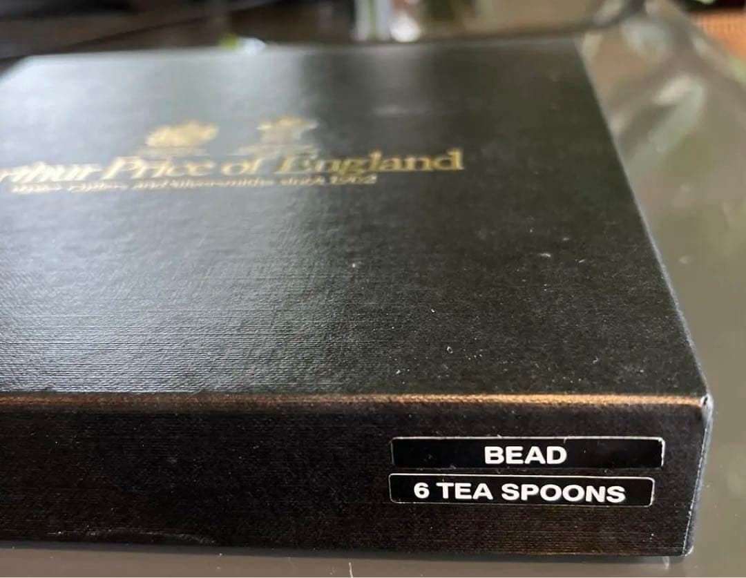 Arthur Price of England ティースプーン(ビード) 6本