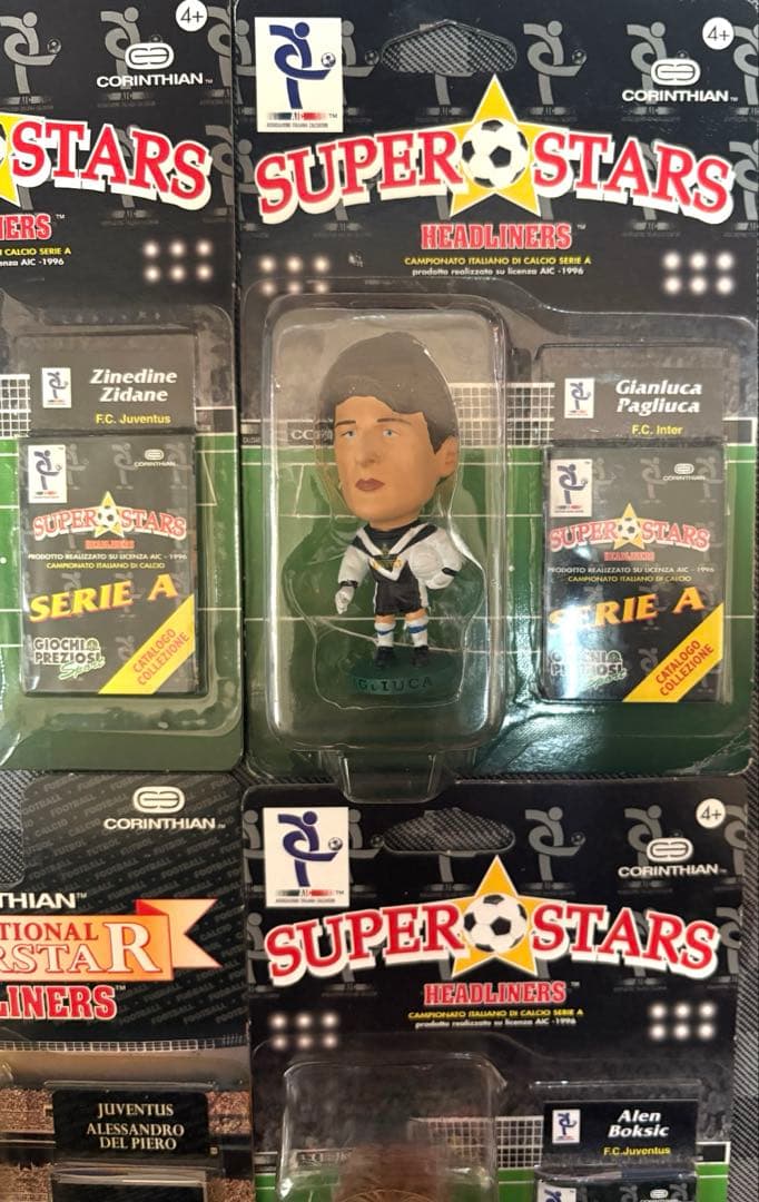 希少【コリンシアン　ヘッドライナーズ】ジダン＆ボクシッチ＆パリュウカ＆デルピエロ