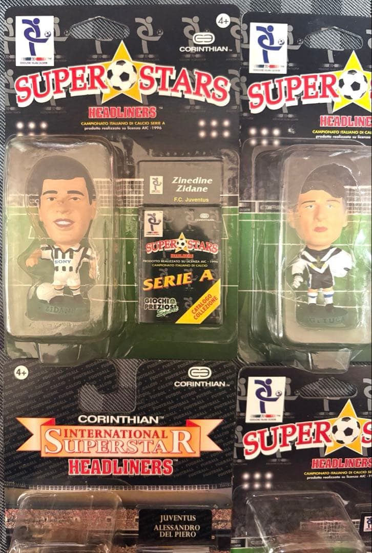 希少【コリンシアン　ヘッドライナーズ】ジダン＆ボクシッチ＆パリュウカ＆デルピエロ