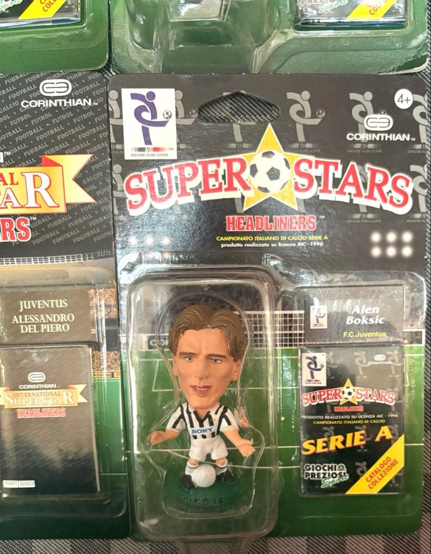 希少【コリンシアン　ヘッドライナーズ】ジダン＆ボクシッチ＆パリュウカ＆デルピエロ