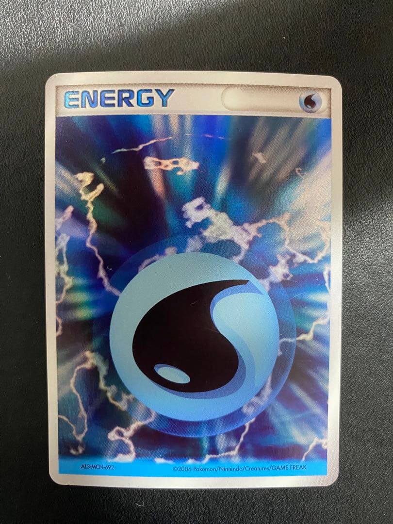 基本水エネルギー　ホロンエネルギー 4枚　ポケモンカード