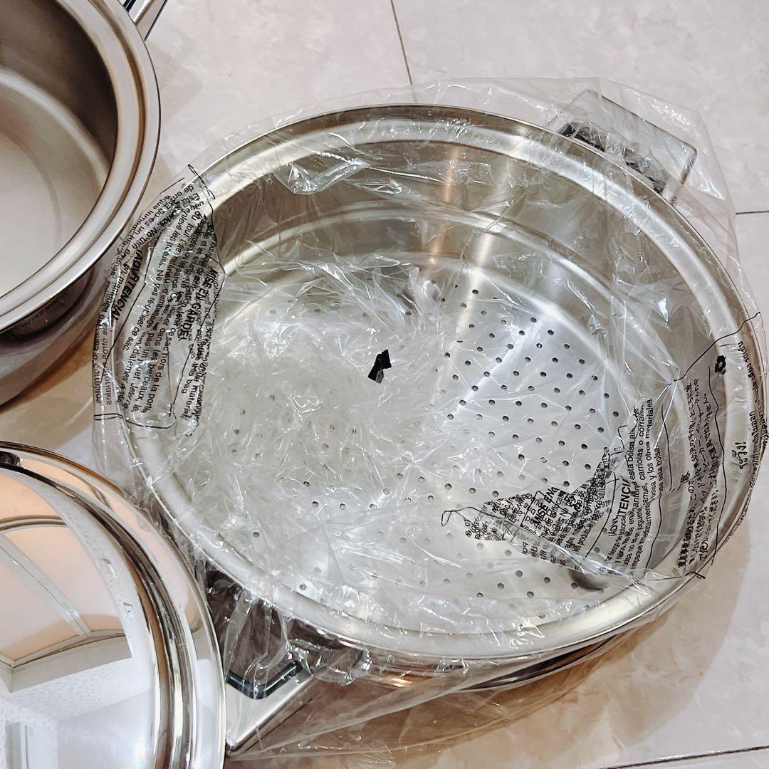 プレミアム】タッパーウェア レインボークッカー 26㎝ 両手深鍋＋