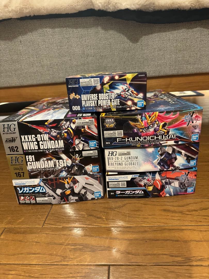 J 新品 内袋未開封 ガンプラ ガンダム プラモデル HG 1/144 バンダイ