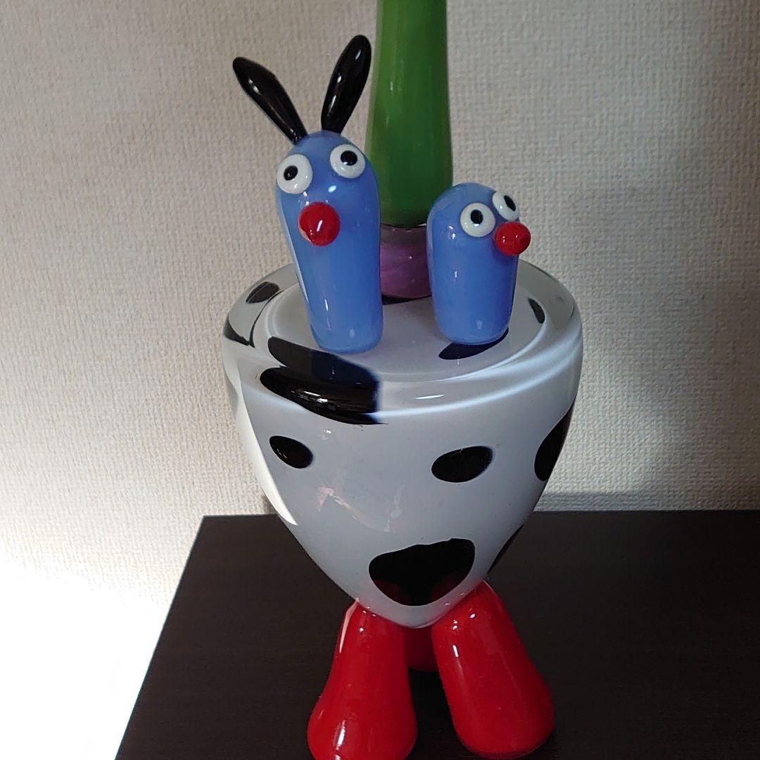 ガラスの置物 オブジェフランス製