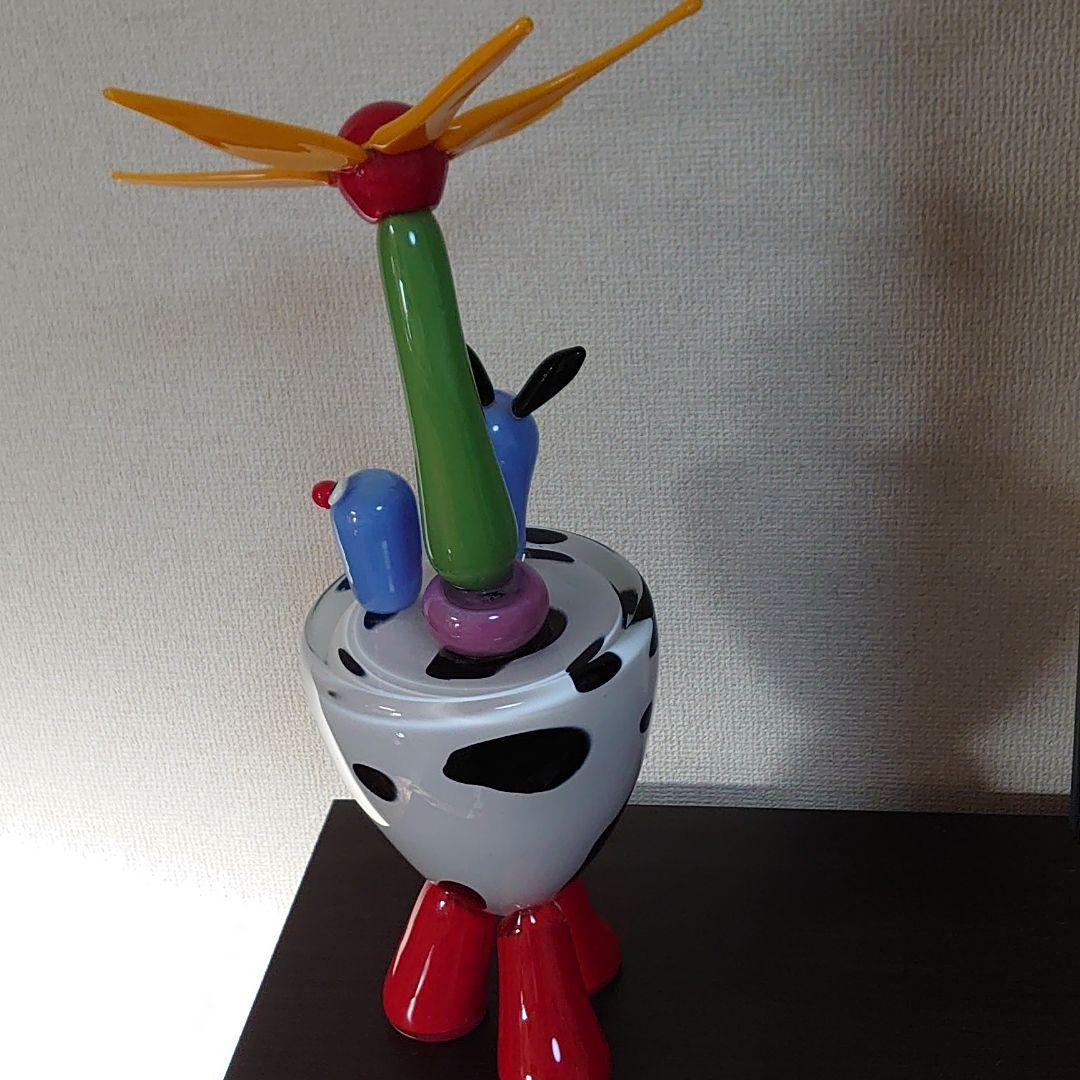 ガラスの置物 オブジェフランス製