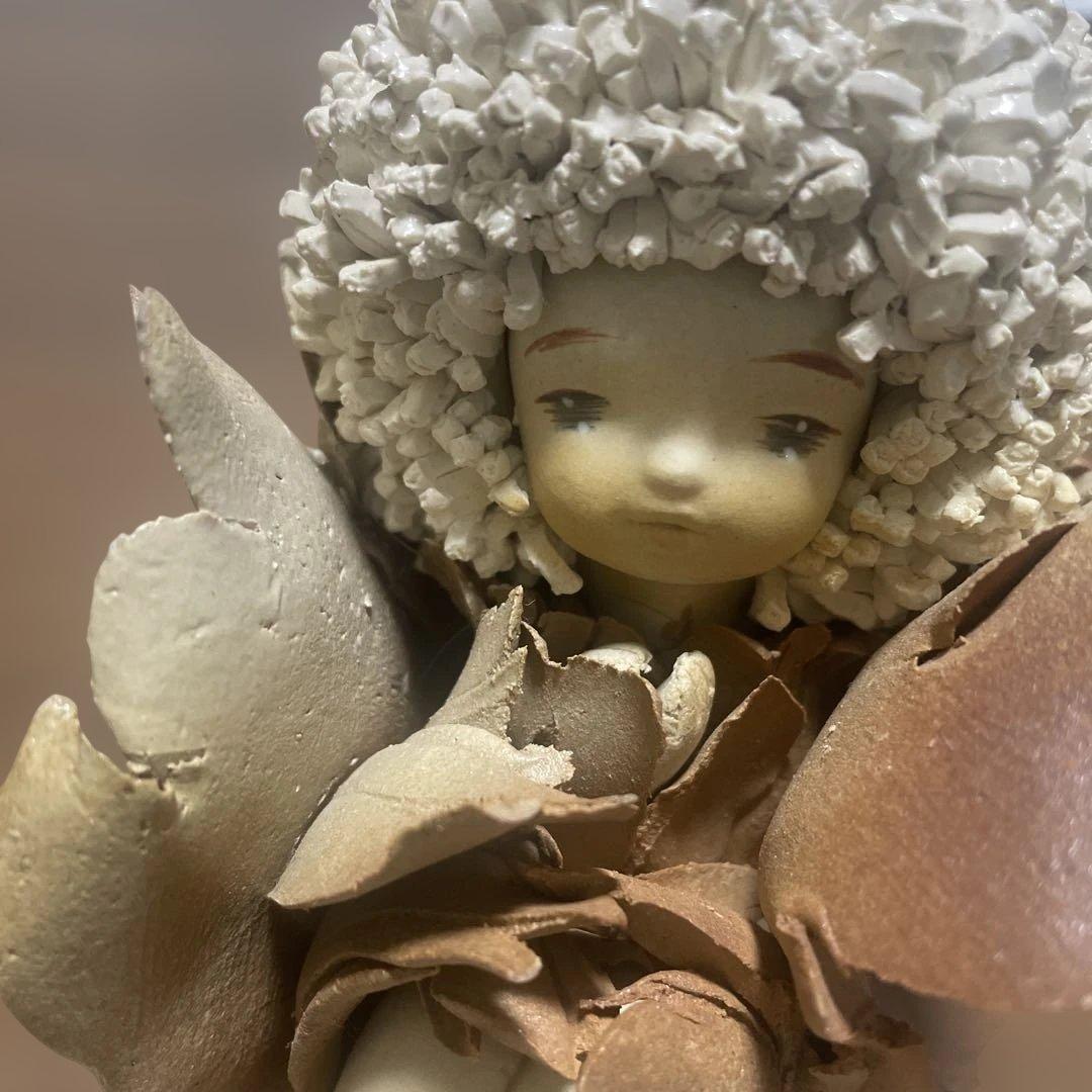竹内祥子 陶器人形 妖精　アンティーク
