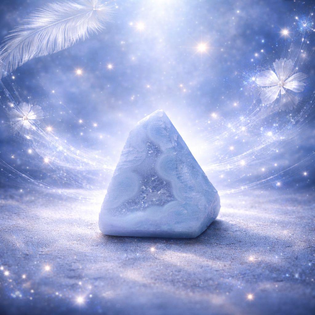 天啓蒼羽晶核 高次との接続 霊石 特級呪物 縁起物 曰く付き 金運 開運