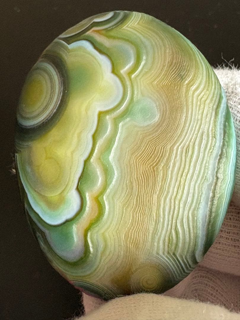 ❤️激レア✳ 40g 究極品質 多彩ゴビ瑪瑙 ゴビアゲート 天眼 鉱物 天然石 N