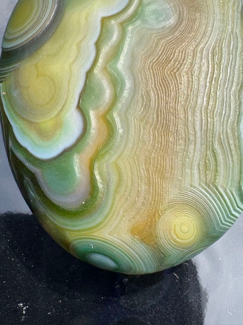 ❤️激レア✳ 40g 究極品質 多彩ゴビ瑪瑙 ゴビアゲート 天眼 鉱物 天然石 N