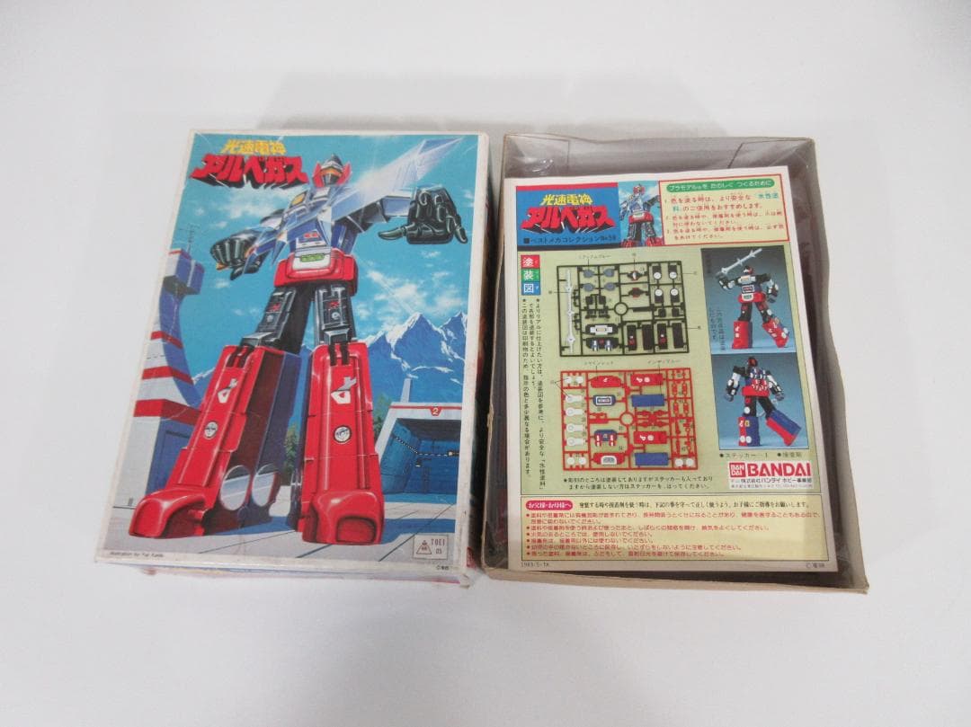 0607Z【未組保管品】バンダイ プラモデル 光速雷神アルベガス - メルカリ