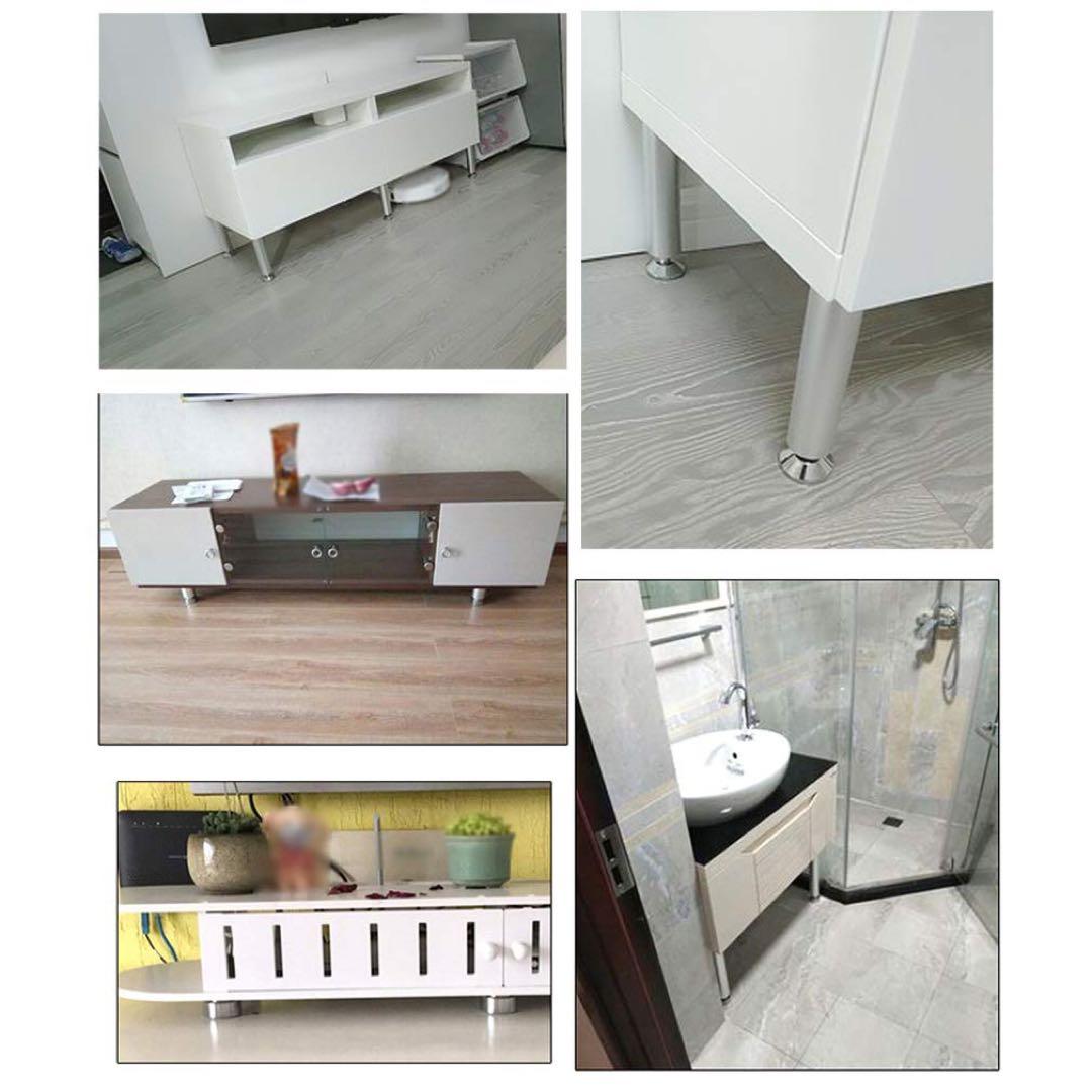 調節可能な家具の脚 4 本セット