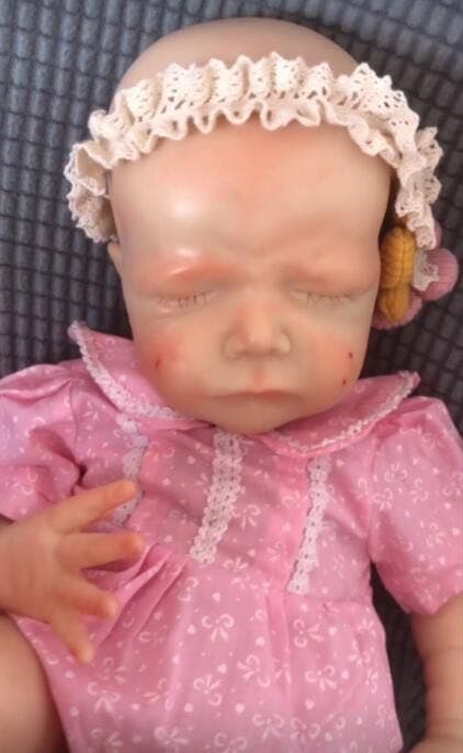 リボーンドール 幸せそうな寝顔