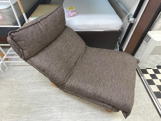 無印良品　ハイバックリクライニングソファ　１シーター　ポリエステル平織